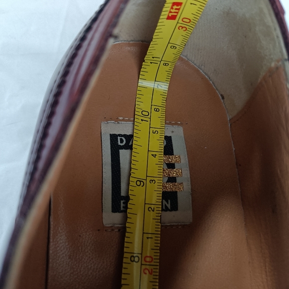 David Eden Crocodile alligator Derby Oxfords men's size 9.5M - Picture 8 of 16